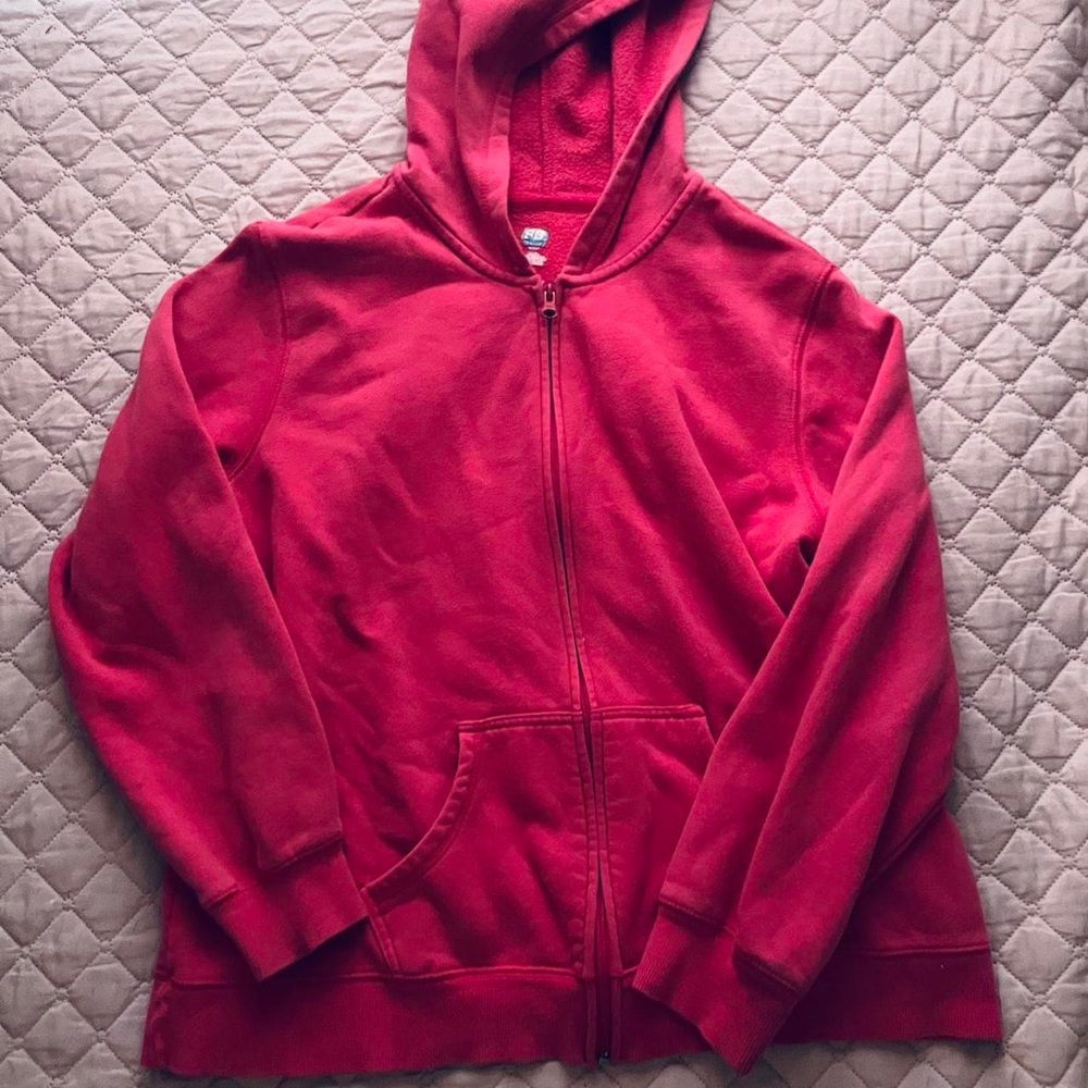 Red/Pink Zip Up